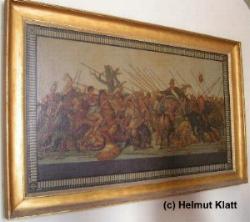 Painting of the Alexander mosaic